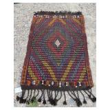 4FT 7IN X 2FT 11IN HANDMADE RUNNER ONE CORNER IS