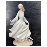 LLADRO TALL FIGURINE WALKING LADY