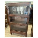 MAHOGANY 3 STACKING BOOKCASE