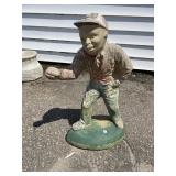 CONCRETE LAWN JOCKEY