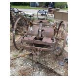 HEAVY DUTY CARRIAGE DRAWN STALK CUTTER