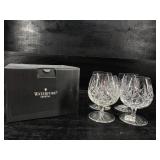 SET OF 4 ARAGLIN BRANDY BALLOON GLASSES