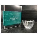 SMALL WATERFORD THANK YOU DISH