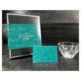 SMALL WATERFORD THANK YOU VANITY DISH