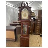SOLID MAHOGANY DANEKER GRANDFATHER CLOCK
