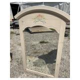 PAINT DECORATED MODERN MIRROR
