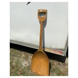 PRIMITIVE HAND MADE WOODEN SHOVEL
