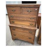 OAK TALL CHEST