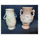 2 pcs OF WELLER POTTERY