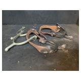 2 PR OF RIDING SPURS