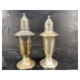 DUCHIN STERLING WEIGHTED SALT AND PEPPER SHAKERS
