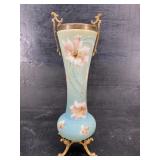 ANTIQUE HAND PAINTED LIMOGES BUD VASE