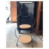 SNOWMAN LONGABERGER STAND