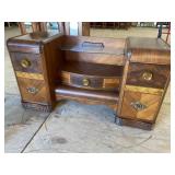 WALNUT ART DECO VANITY