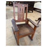 OAK CHILDS ROCKER