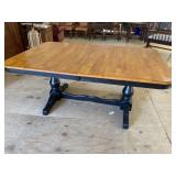 MODERN LAQUER PAINTED DINING TABLE