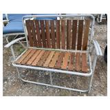 FOLDING ALUMINUM BENCH