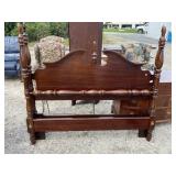 QUEEN SIZE CHERRY TALL POSTER BED