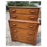 ROCK MAPLE CHEST ON CHEST