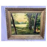 MID CENTURY OIL ON CANVAS