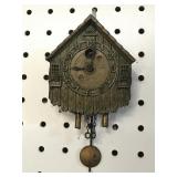 KEEBLER CLOCK CO. MINIATURE CUCKOO CLOCK