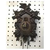 LUX CLOCK CO. MINIATURE CUCKOO CLOCK
