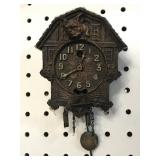 KEEBLER CLOCK CO. MINIATURE CUCKOO CLOCK
