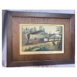 THE EXPRESS TRAIN LITHOGRAPH