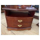 CHERRY ROTATING TOP NIGHT STAND