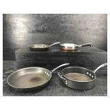 LOT OF 4 PANS