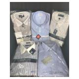 LOT OF 5 MENS DRESS SHIRTS