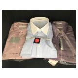 LOT OF 3 MENS DRESS SHIRTS
