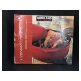 KIRKLAND SIGNATURE ENAMEL CAST IRON FRENCH OVEN