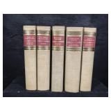 5 VOLUMES OF THE CLASSICS CLUB LIBRARY