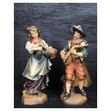 PR OF E.SPIEGELHALTER WOODEN FIGURES