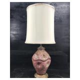 GLASS MULTI-COLOR PINCHED LAMP