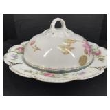 AUSTRIAN PORCELAIN COVERED DISH