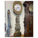 EARLY FRENCH MORBIER CLOCK