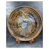 LARGE POTTERY UNDERPLATE