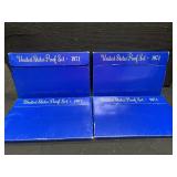 QUANTITY 4 1971 US COIN PROOF SETS
