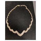 10K GOLD LADIES 6.59 CARAT DIAMOND NECKLACE