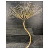 PR OF MID CENTURY BRASS WALL HANGERS