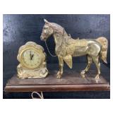 UNITED HORSE CLOCK