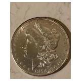 1878 S BRILLIANT UNCIRCULATED MORGAN SILVER DOLLAR