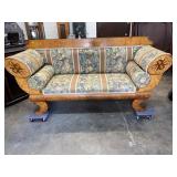 19TH CENTURY REGENCY INLAID SOFA