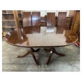 HENKEL HARRIS MAHOGANY BANQUET TABLE