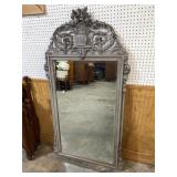 EARLY HAND CARVED HEAVY BEVELED DECORATOR PRINT