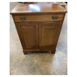 BIGGS SOLID MAHOGANY TALL SERVER