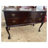 MADDOX SOLID MAHOGANY CHIPPENDALE SIDEBOARD