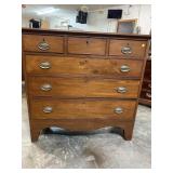 LATE 18TH CENTURY 6 DRAWER CHEST MAHOGANY